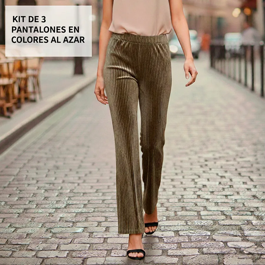 2511 KIT DE 3 PANTALONES 8089